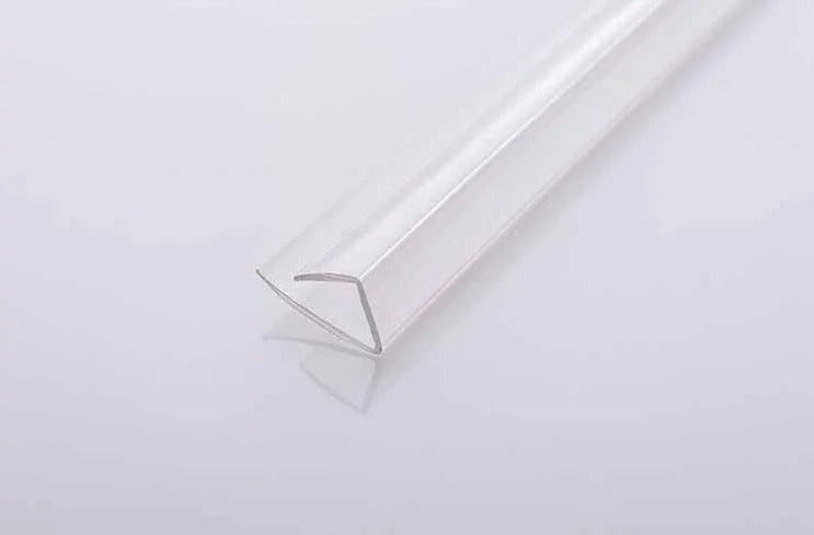 5/16 in. (8 mm) 48 in. Polycarbonate Clear U cap profile