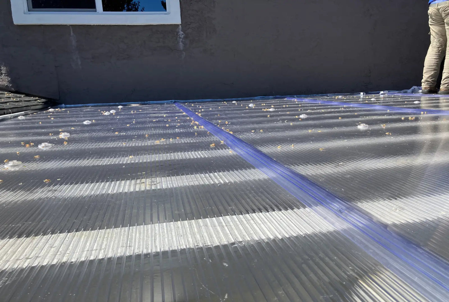 5/16 in. (8 mm) 192 in. Polycarbonate Clear Snap profile