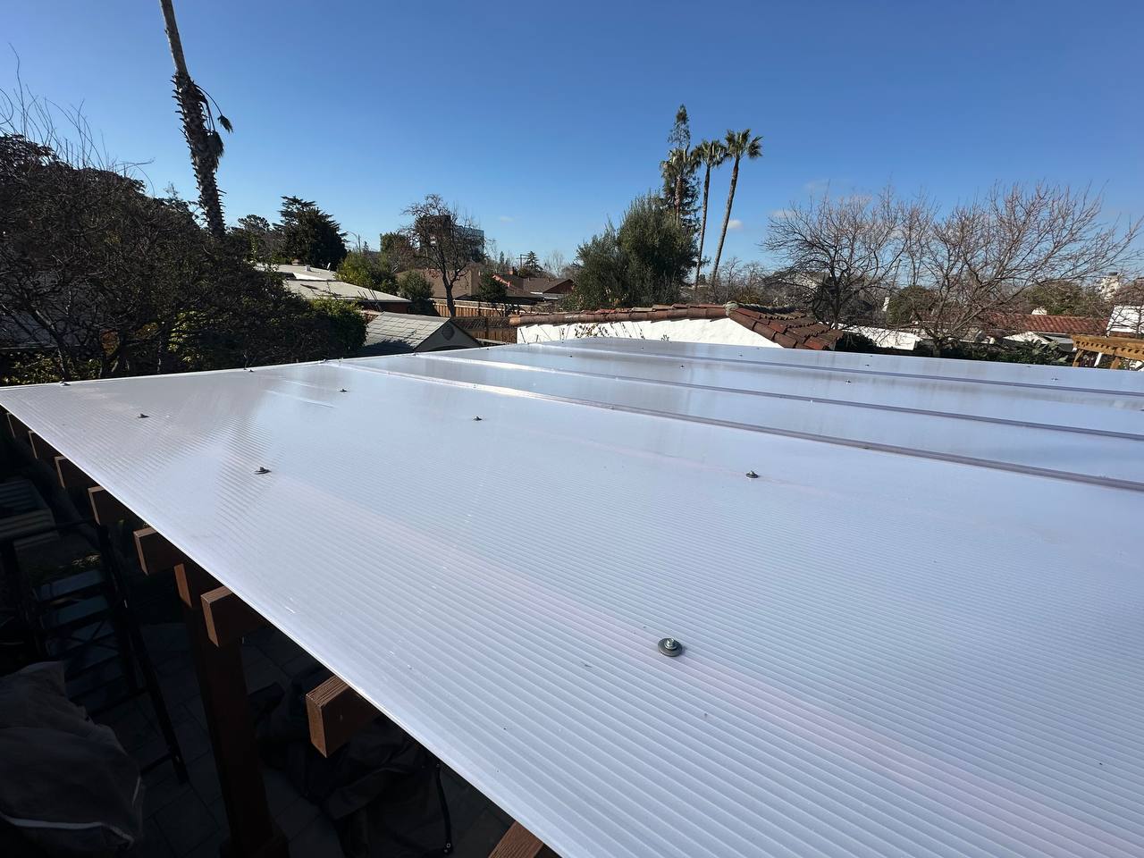 5/16 in. (8 mm) 48 in. x 144 in. Polycarbonate Opal twin-wall hollow sheet