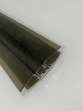 5/16 in. (8mm) 144 in. Polycarbonate Bronze H profile