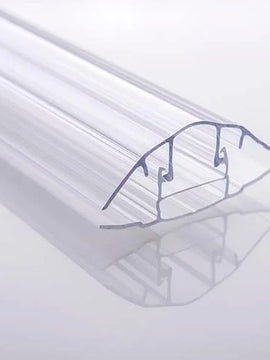 5/16 in. (8 mm) 144 in. Polycarbonate Clear Snap profile