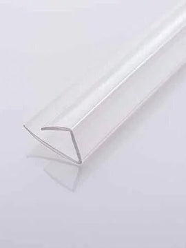 5/16 in. (8 mm) 48 in. Polycarbonate Clear U cap profile