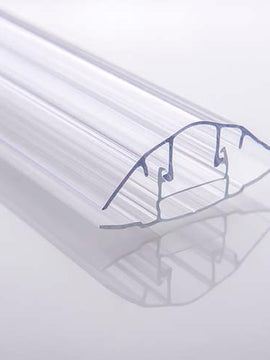 5/16 in. (8 mm) 288 in. Polycarbonate Clear Snap profile